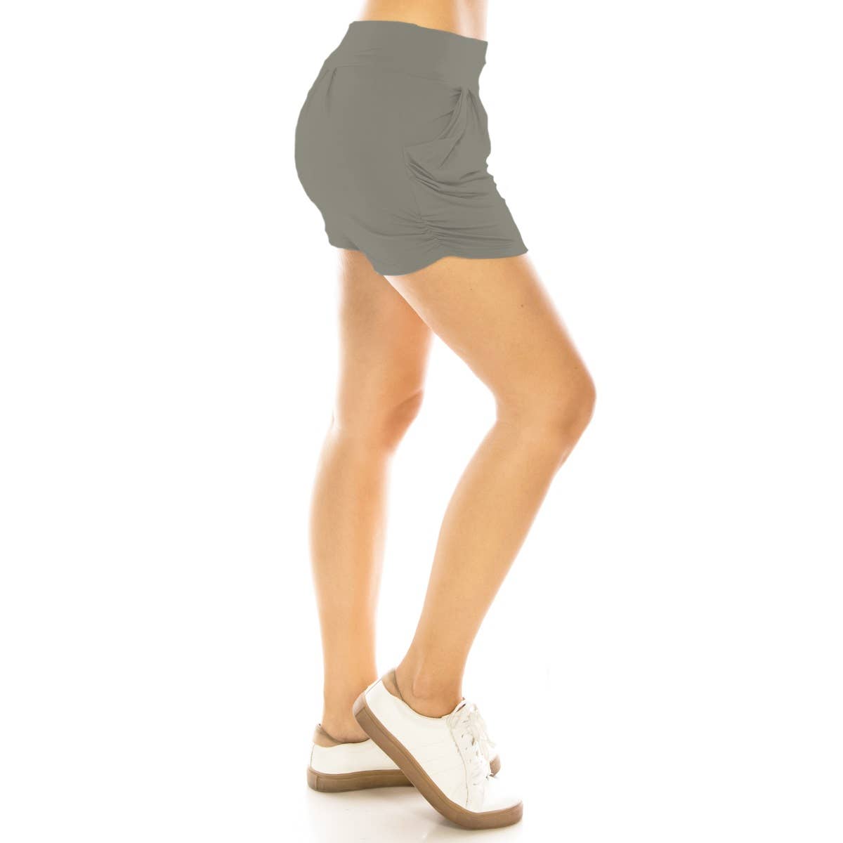 Buttery Soft High Waist Harem Shorts