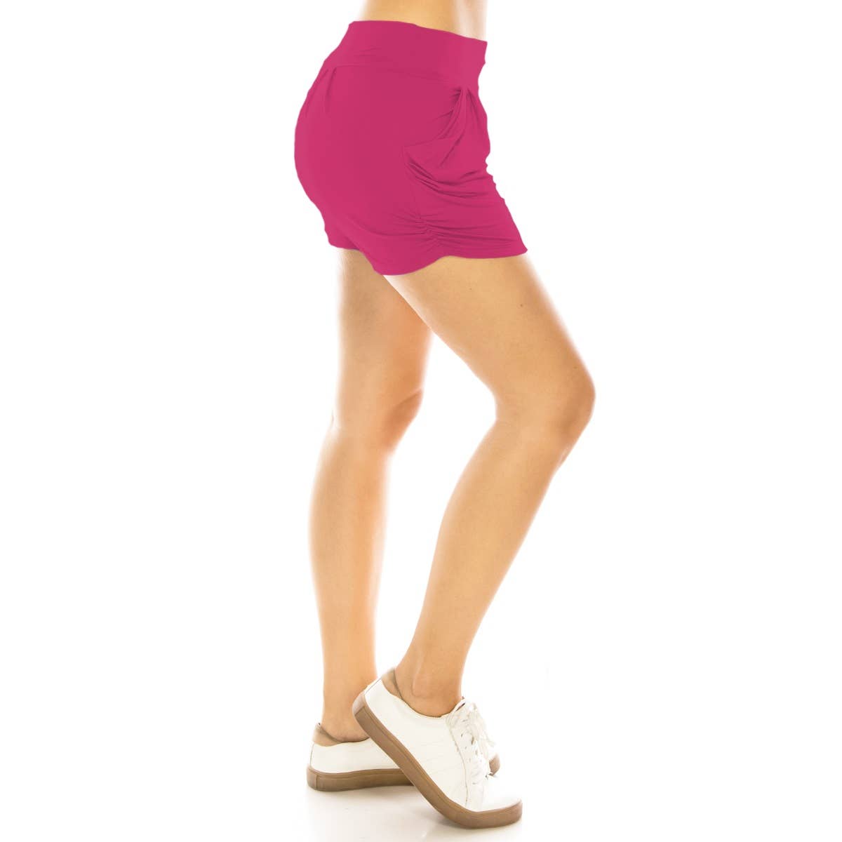 Buttery Soft High Waist Harem Shorts