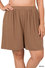 Elastic Waist Shorts with pockets Plus Size