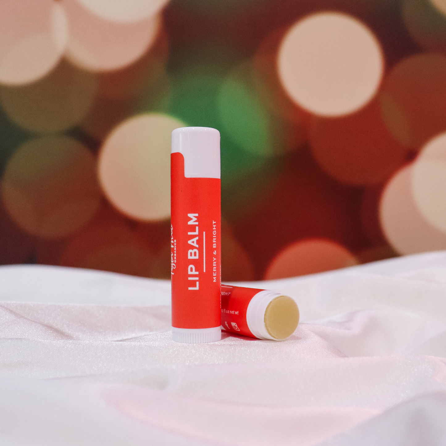 Merry & Bright Organic lip balm
