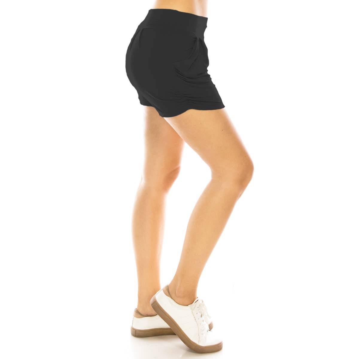 Buttery Soft High Waist Harem Shorts