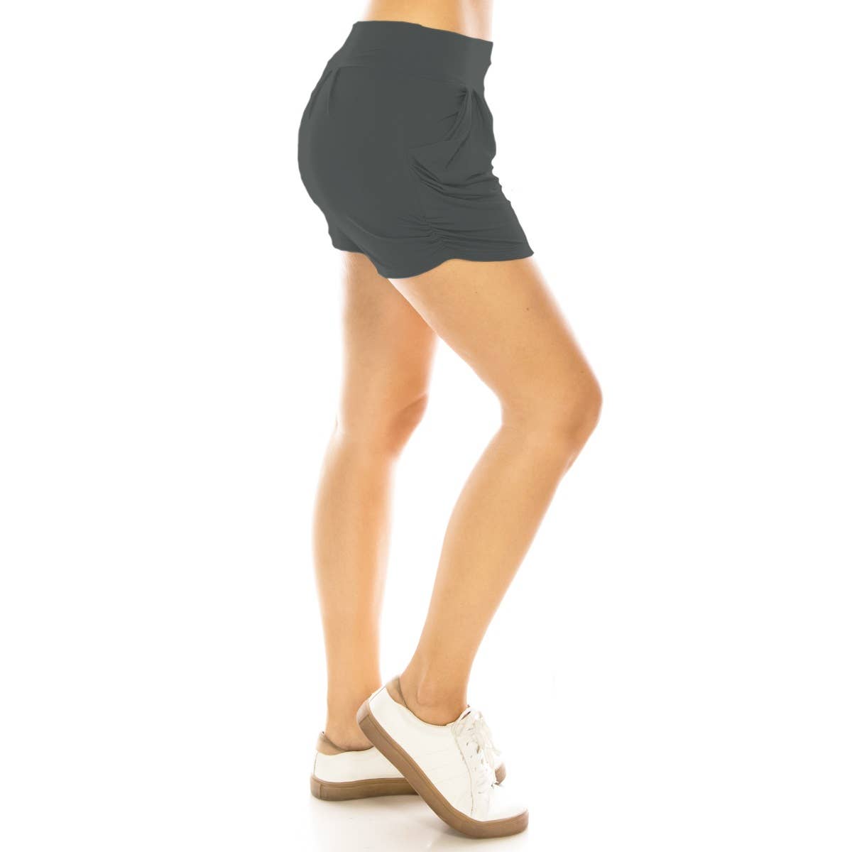 Buttery Soft High Waist Harem Shorts