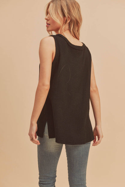 Nasia Tank in Black