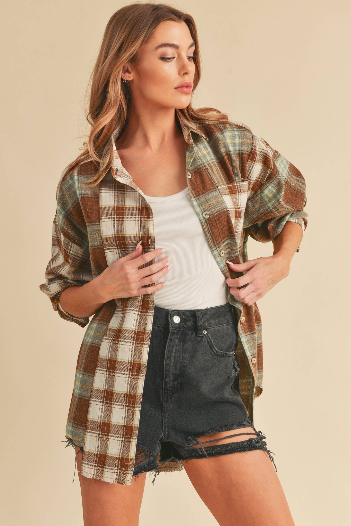 Noelle Flannel Shirt
