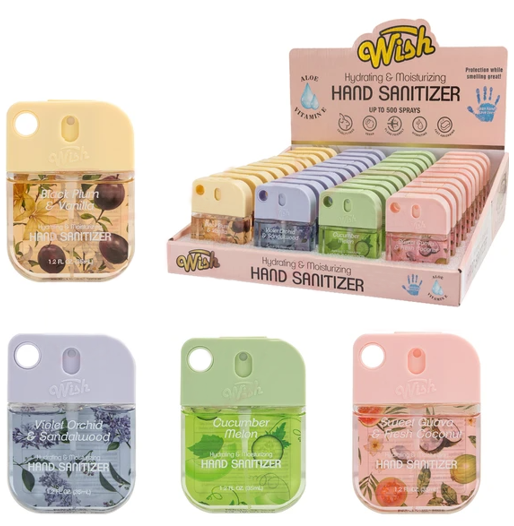 Wish Hydrating & Moisturizing Hand Sanitizer PDQ