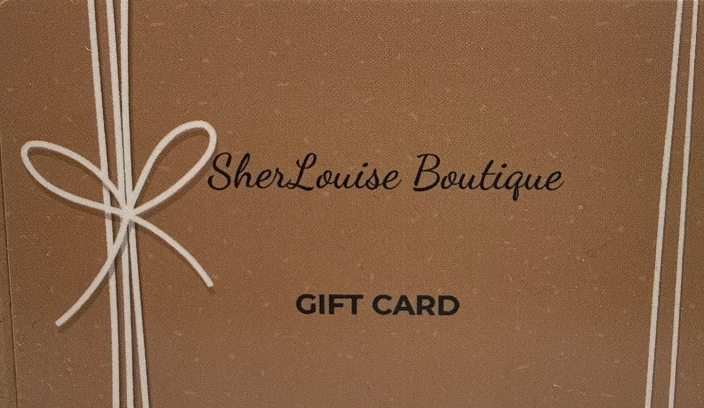 SherLouise Boutique Gift Card