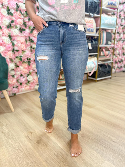 Add To The List Jeans by Risen Plus Size