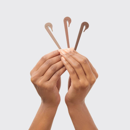 KITSCH - Eco-Friendly Elastic Cutters 3pc Set - Multi-coloured