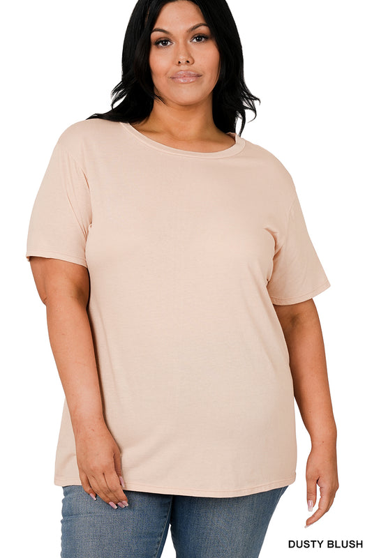 Zenana Plus Size Boyfriend Tee