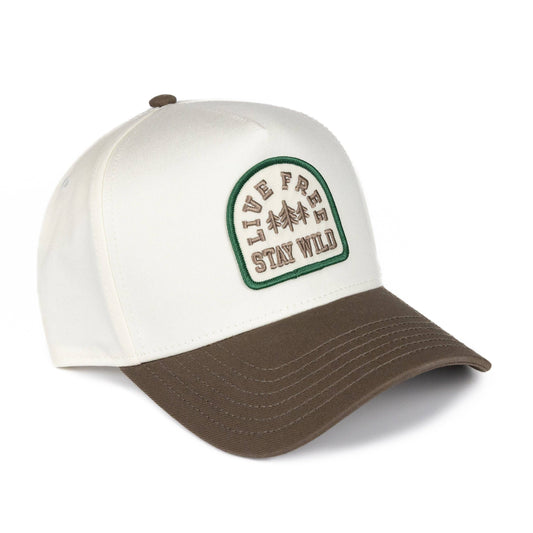TriPine - Live Free Stay Wild High-Profile Hat